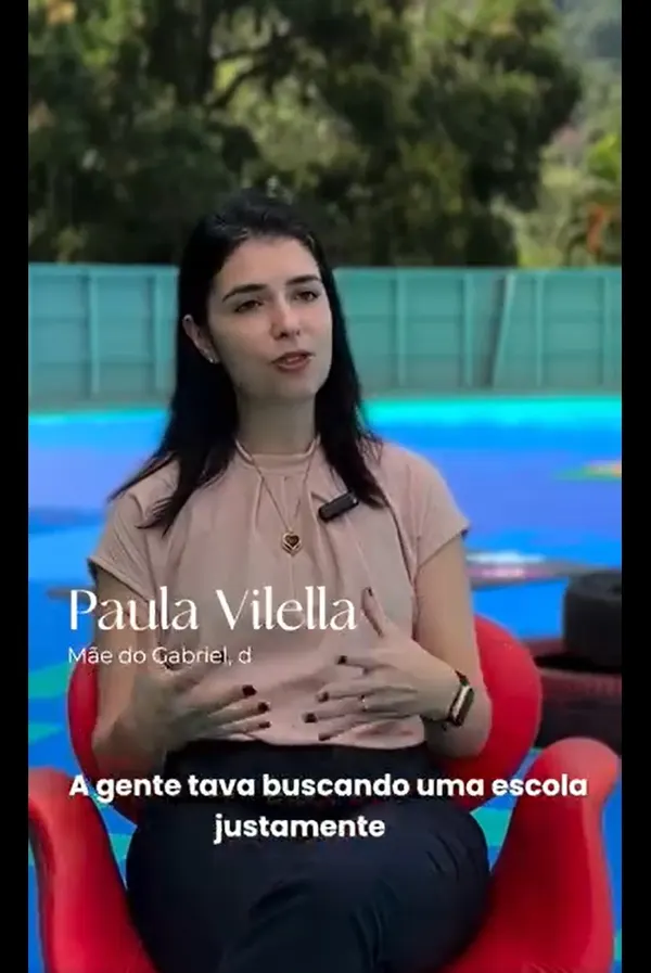 Paula Vilella, mãe do Gabriel